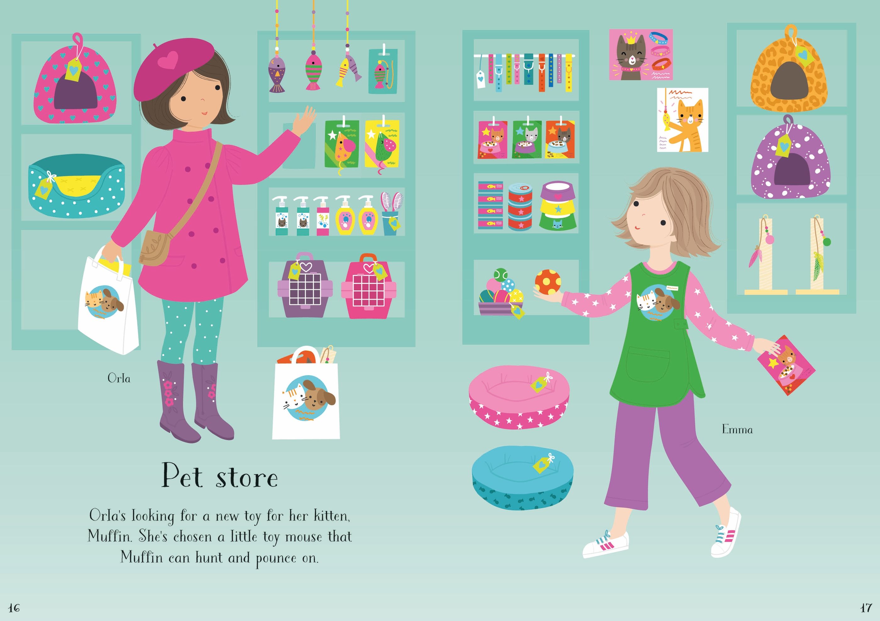 Little Sticker Dolly Dressing Kittens