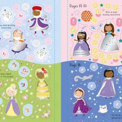 Usborne Sparkly Princesses Sticker Book