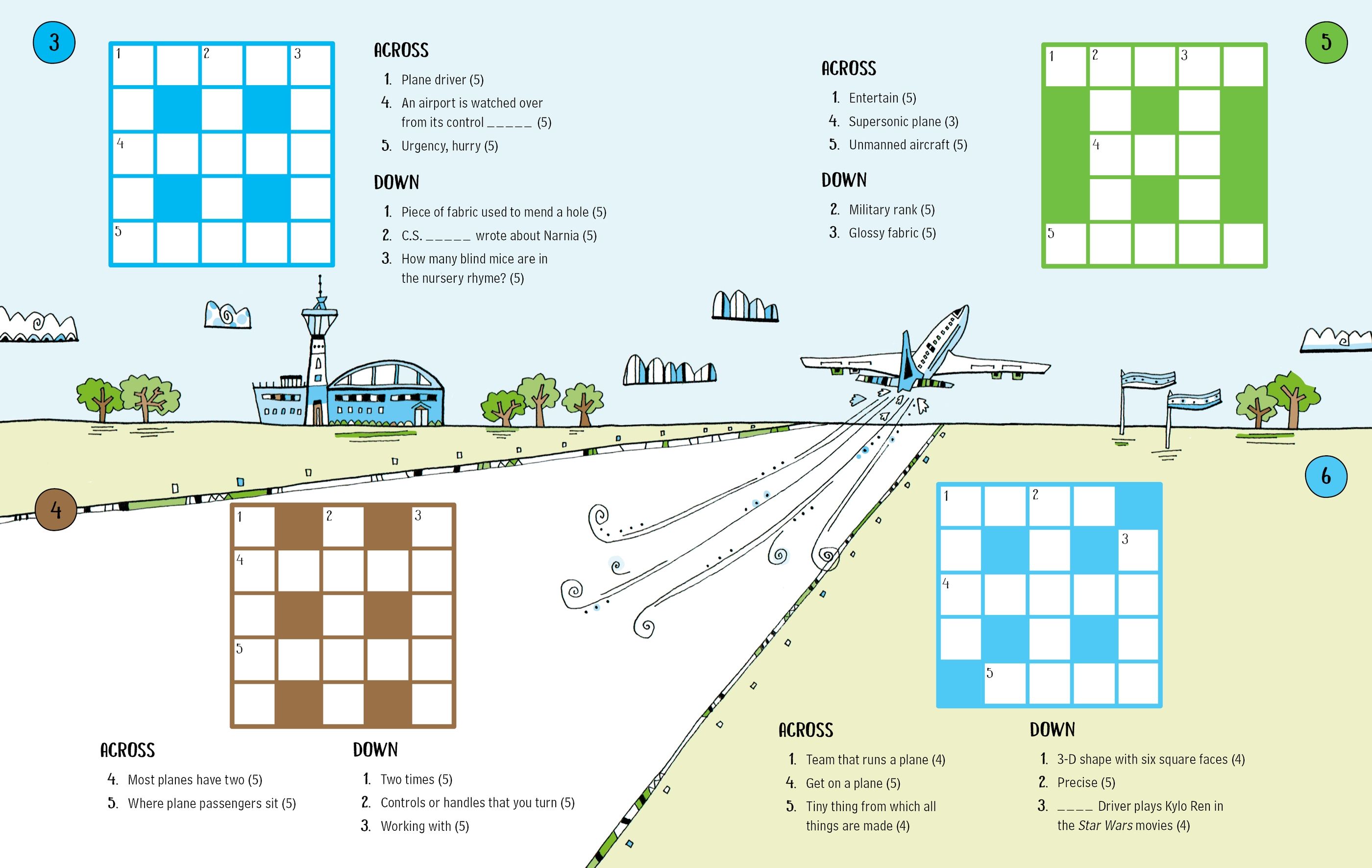 100 Children's Crosswords holiday