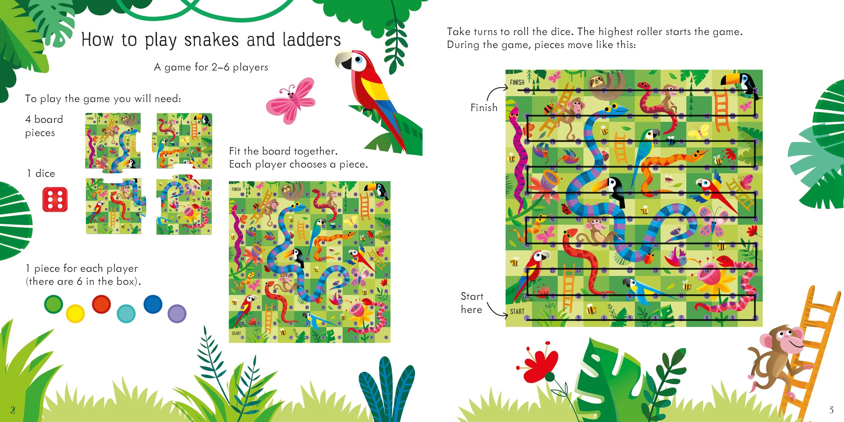 Usborne Snakes and Ladders