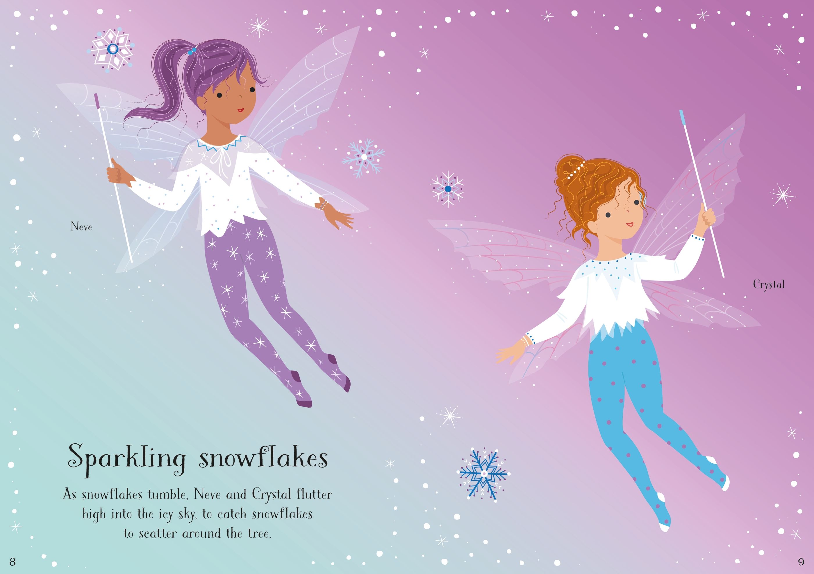 Little Sticker Dolly Dressing Christmas Fairy