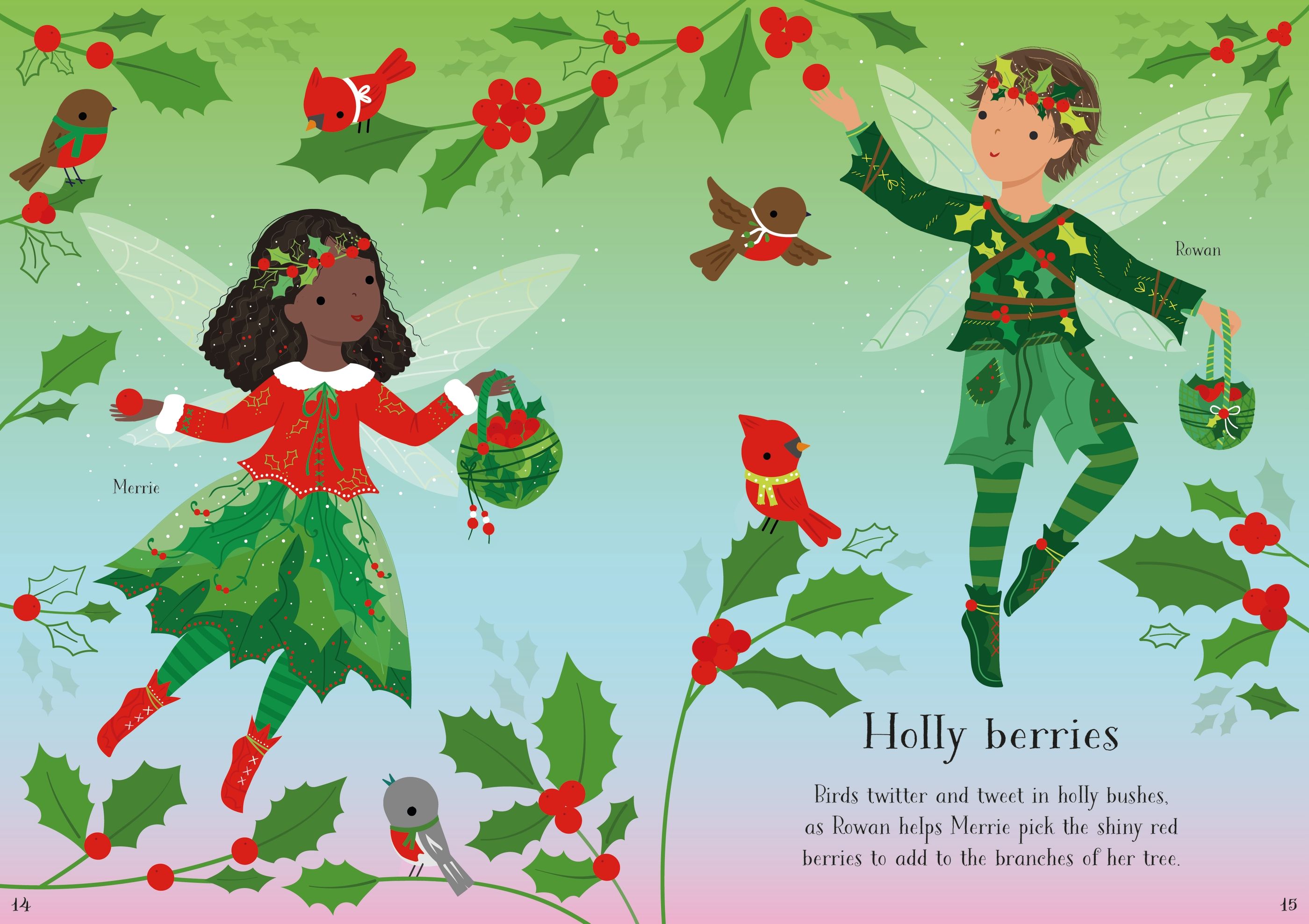 Little Sticker Dolly Dressing Christmas Fairy