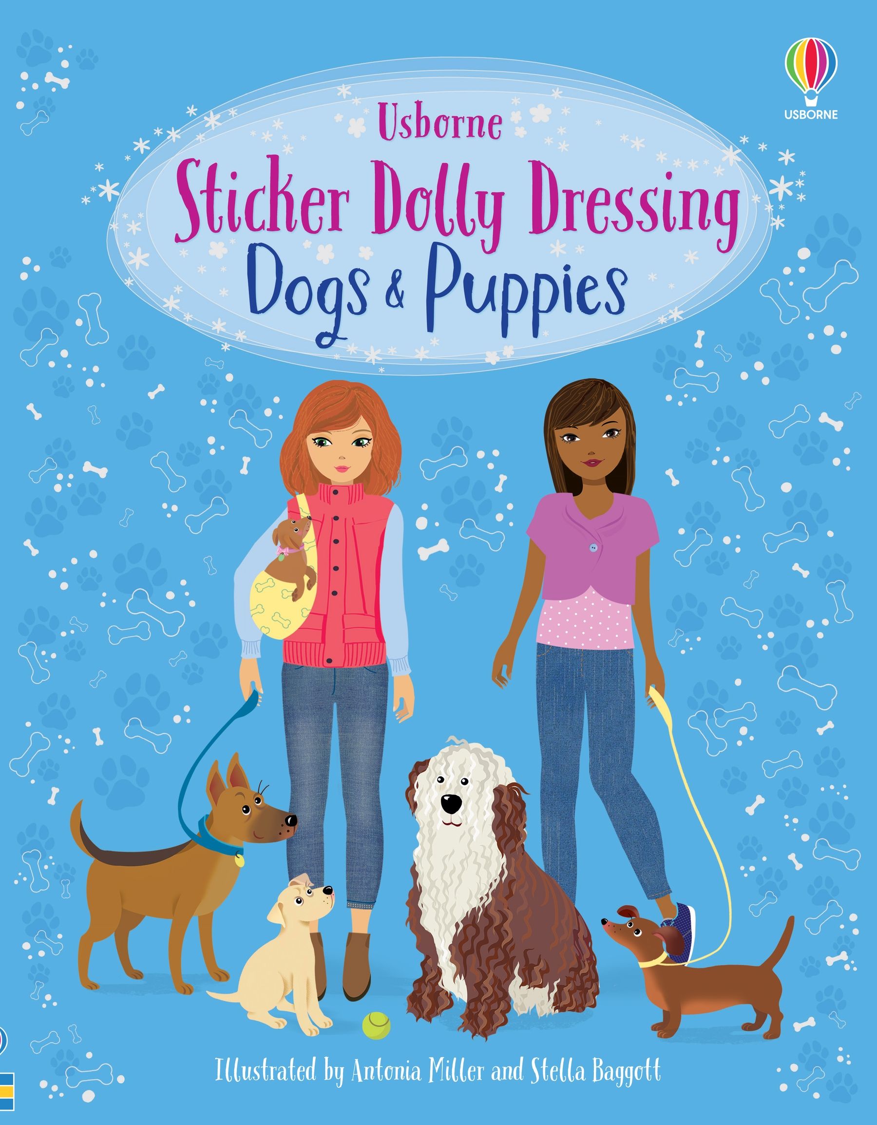 Usborne Sticker Dolly Dressing Dogs and Puppies