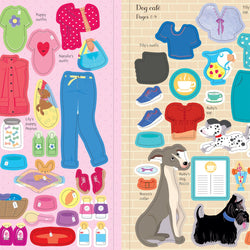 Usborne Sticker Dolly Dressing Dogs and Puppies