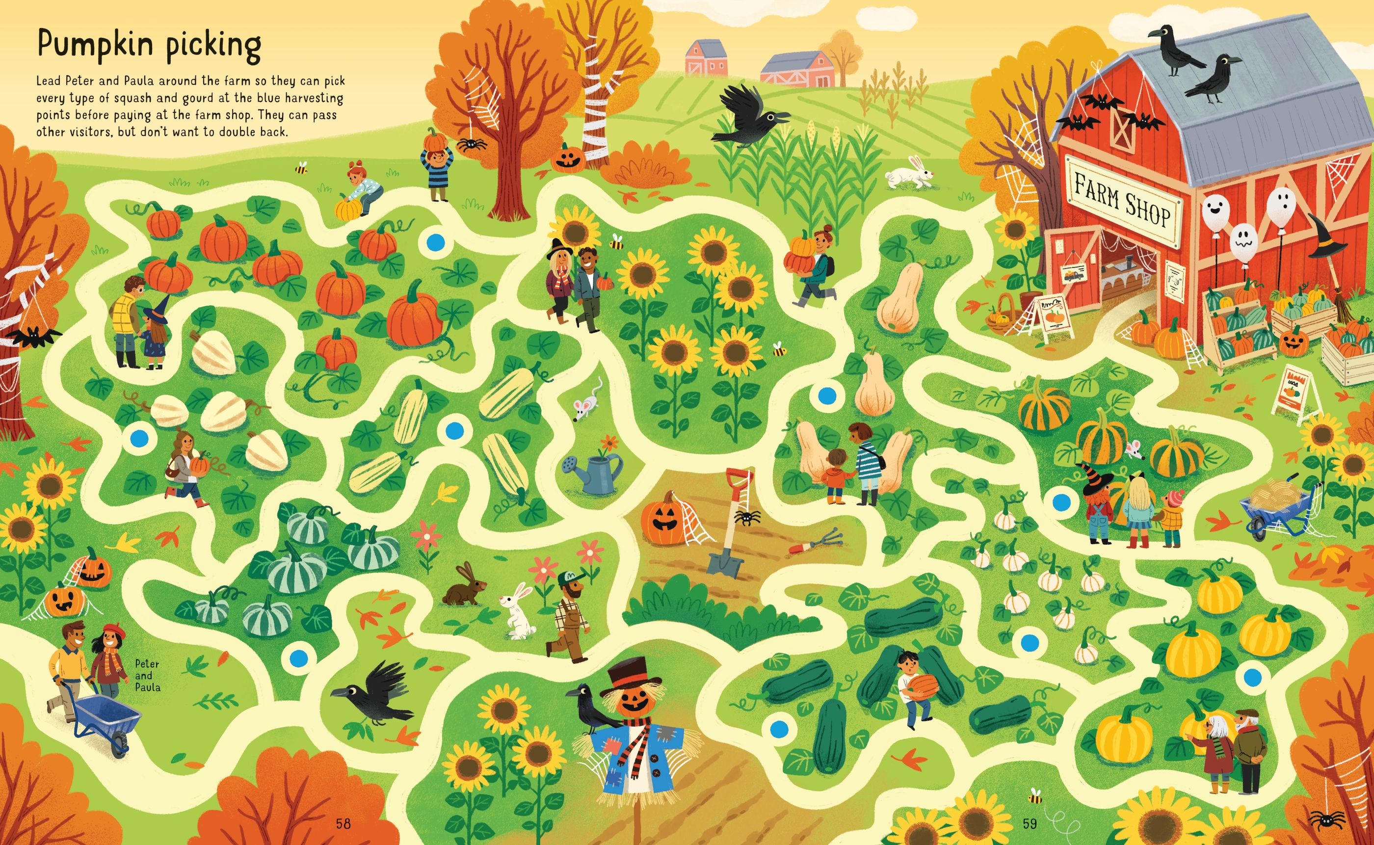 Halloween mazes
