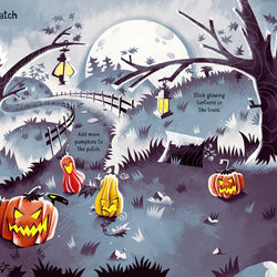 Sparkly Halloween Sticker Book