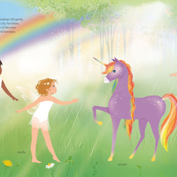 Sticker Dolly Dressing Rainbow Unicorns