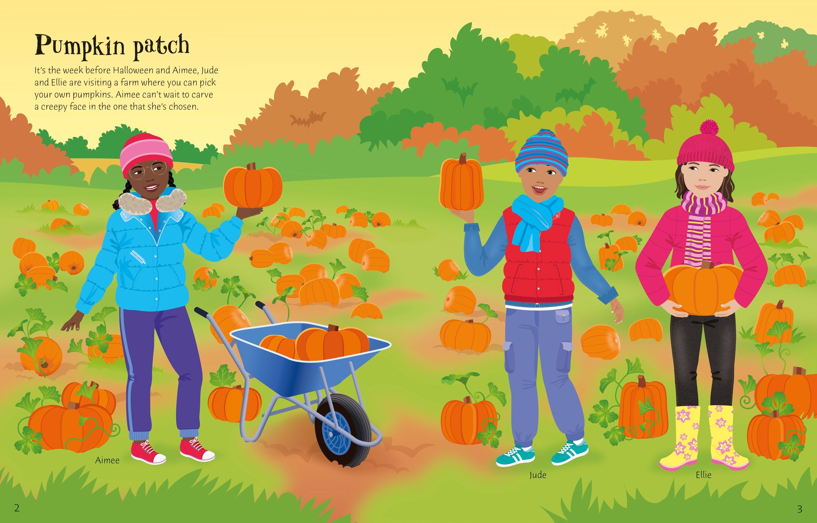 Usborne Sticker Dolly Dressing Trick Or Treat