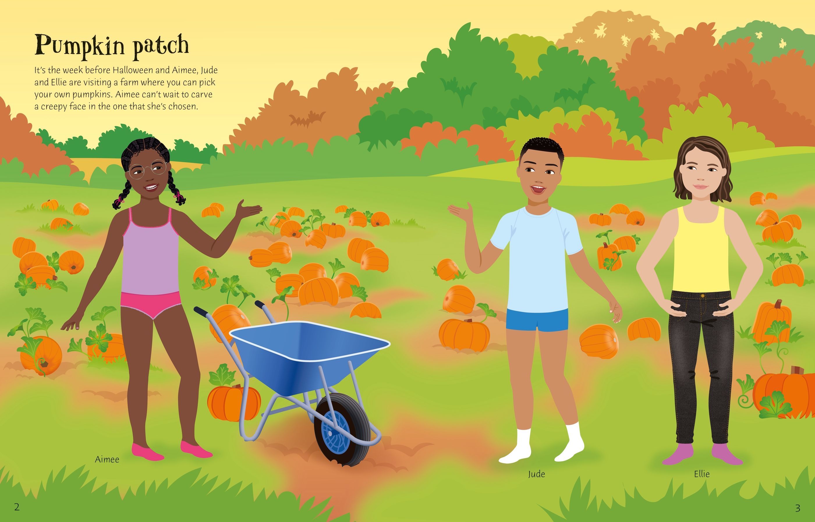 Usborne Sticker Dolly Dressing Trick Or Treat