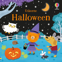 Usborne Book and 3 Jigsaws: Halloween