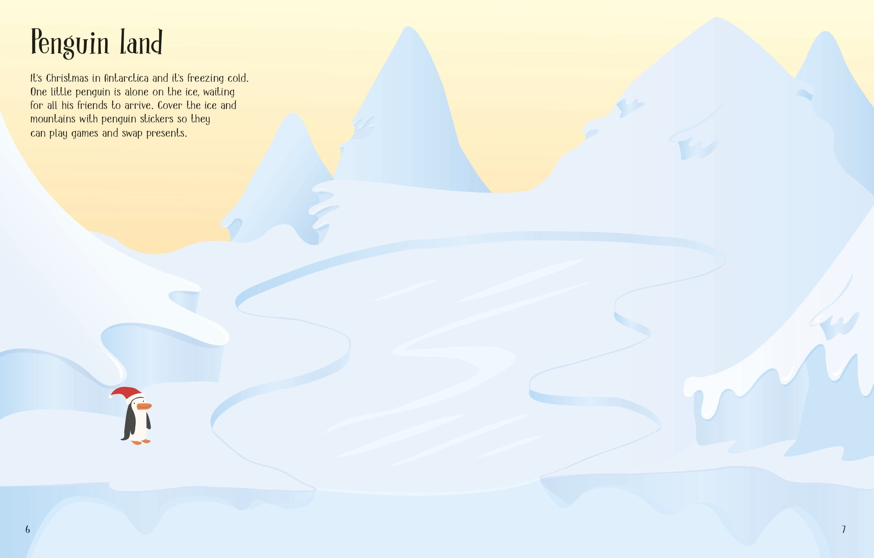 Usborne Christmas Sticker Book