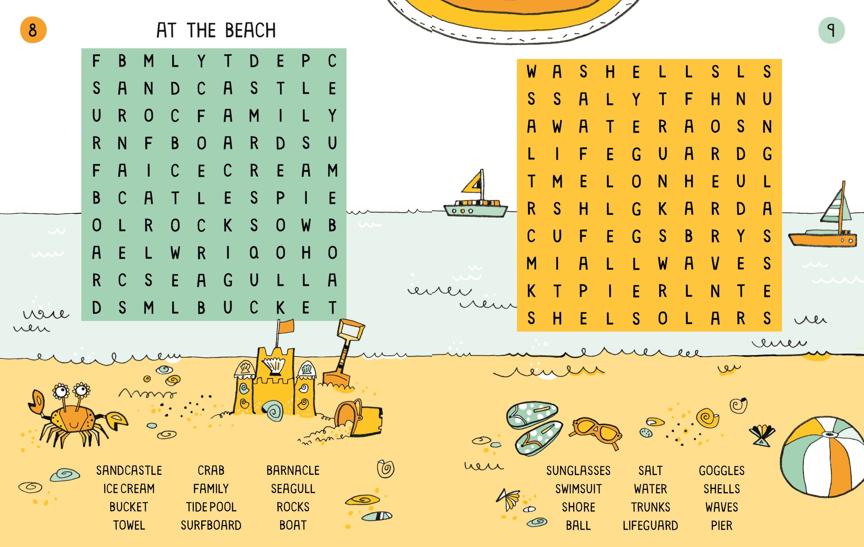 Usborne 100 Children's Wordsearches Holiday
