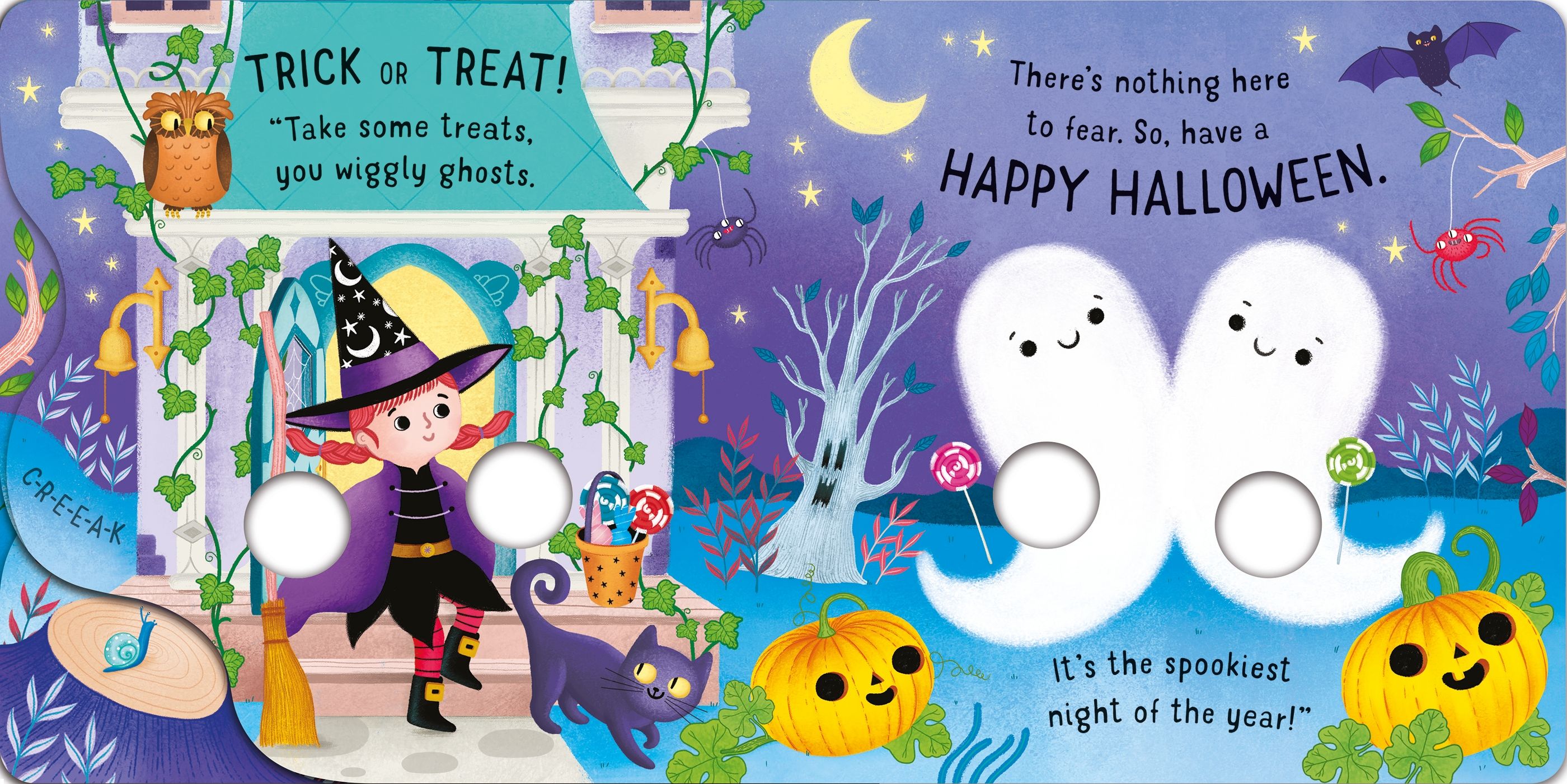 Fingerwiggly ghosts