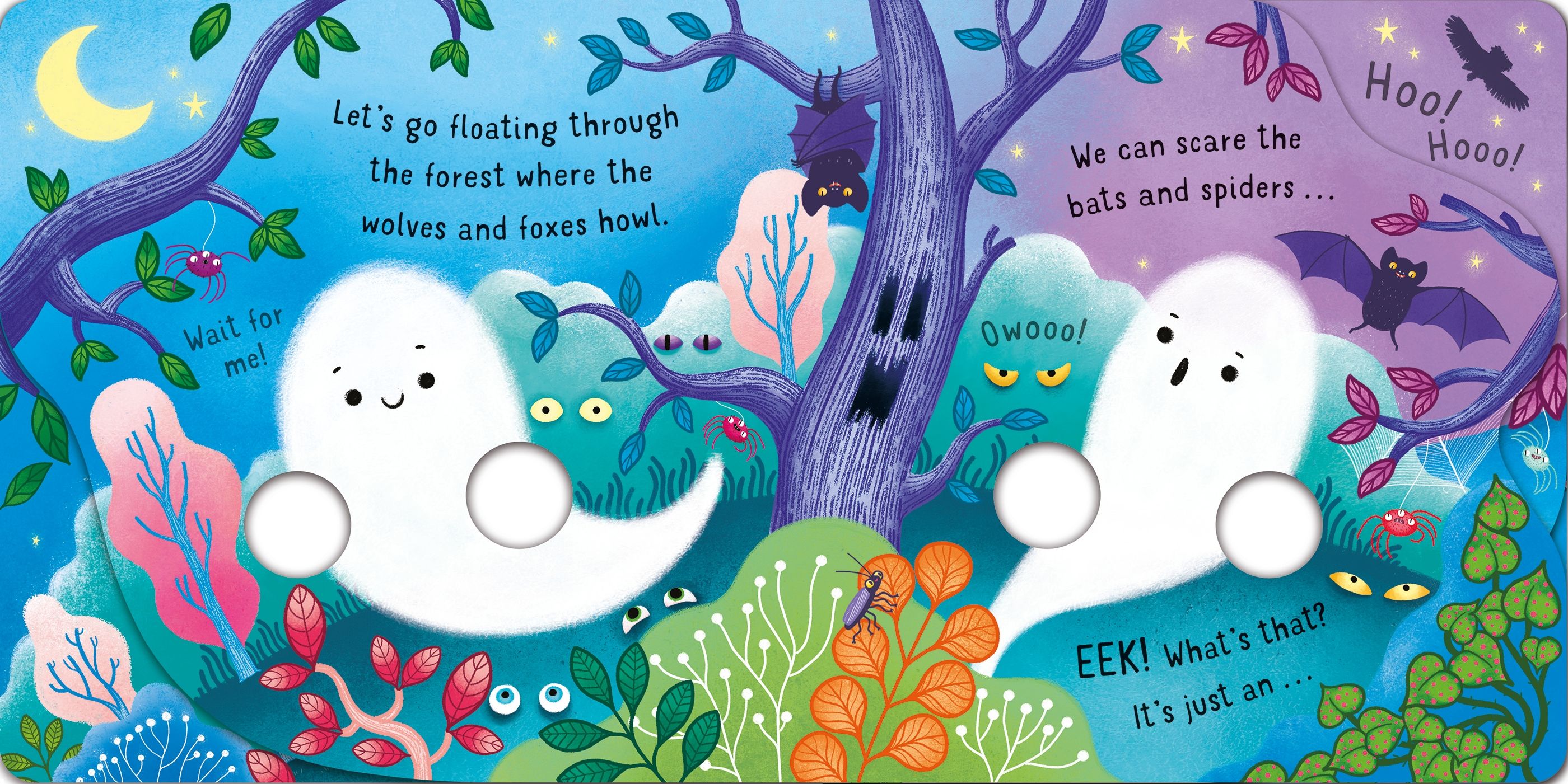Fingerwiggly ghosts