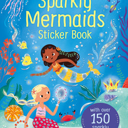 Usborne Sparkly Mermaids Sticker Book