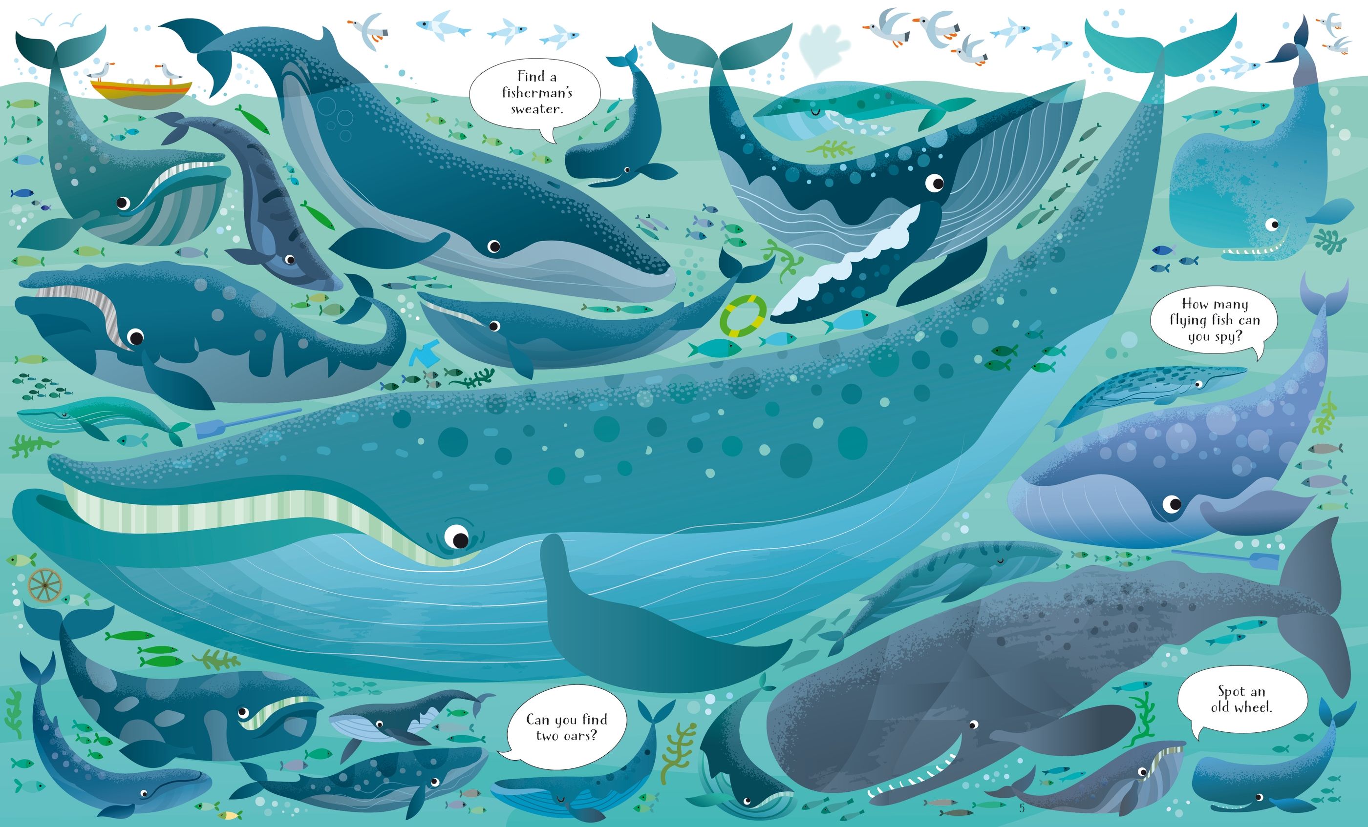 Book and Jigsaw Under the Sea