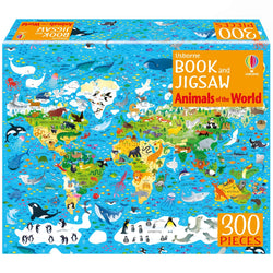 Usborne Book and Jigsaw Animals of the World