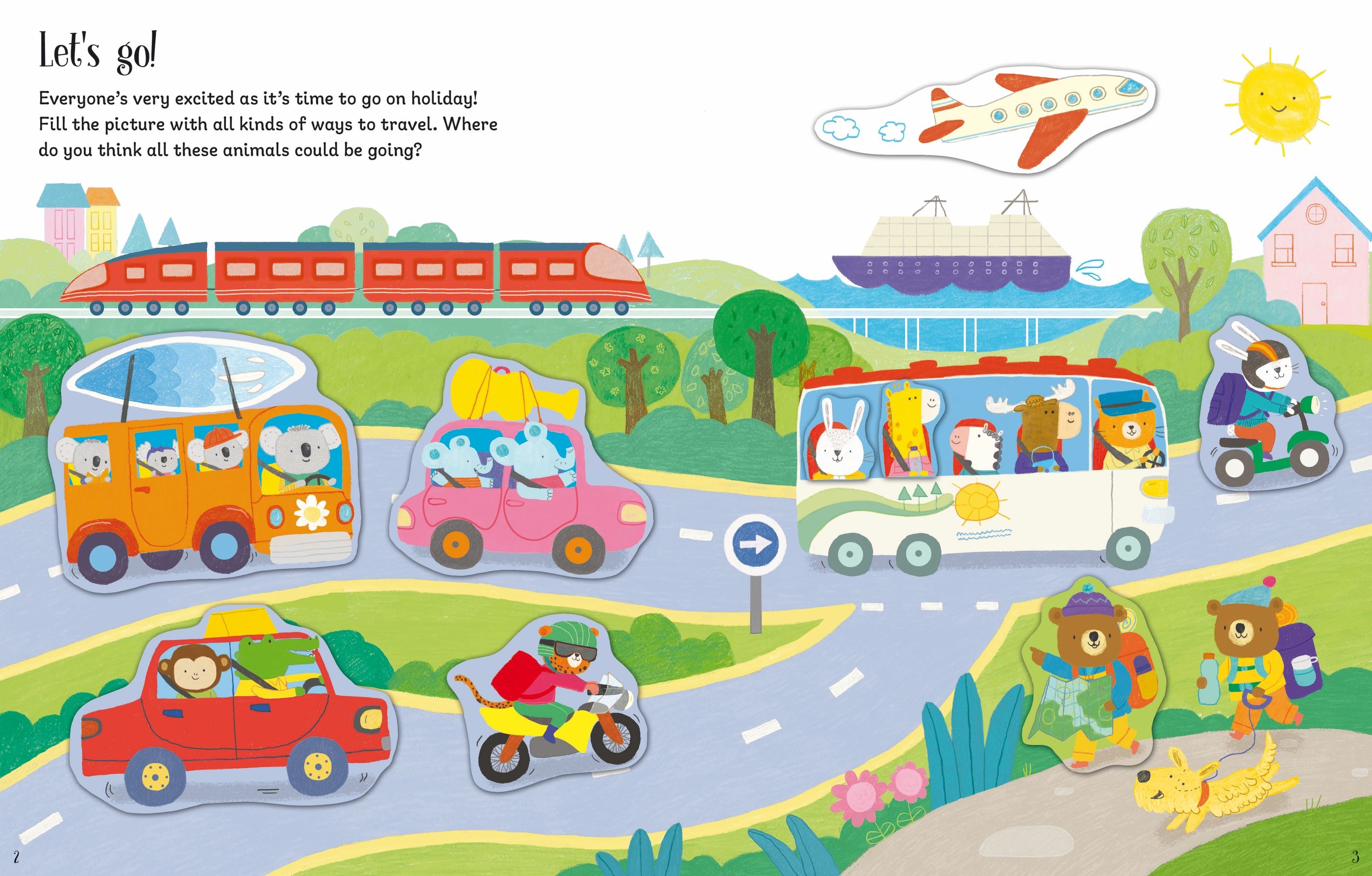 First Sticker Book Holiday