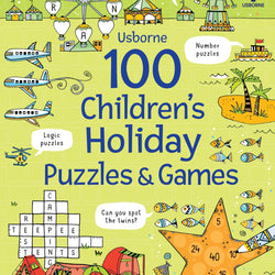 100 children's puzzles and games Holiday