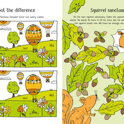 100 children's puzzles and games Holiday