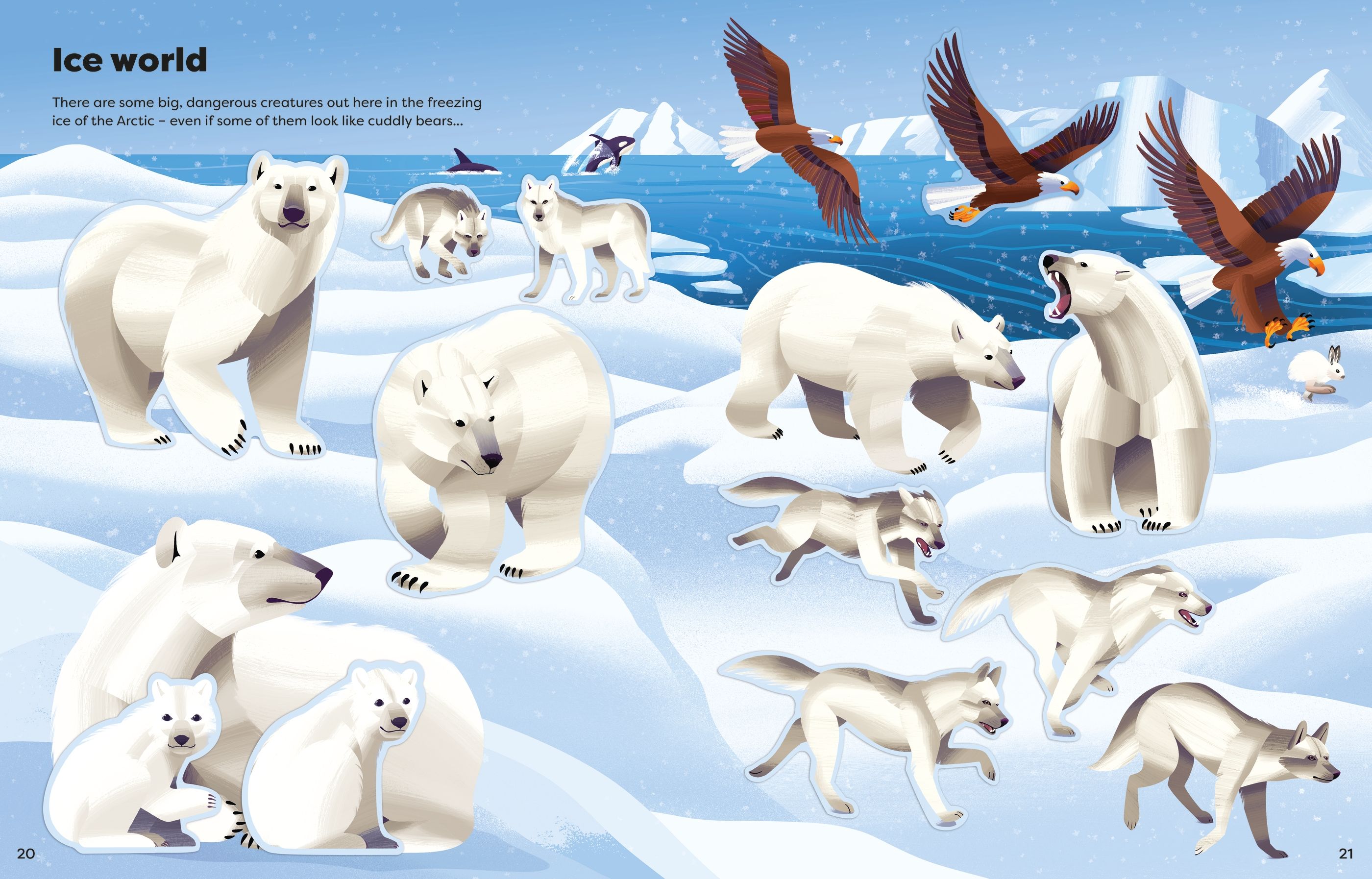 Big Sticker Book Deadly Animals