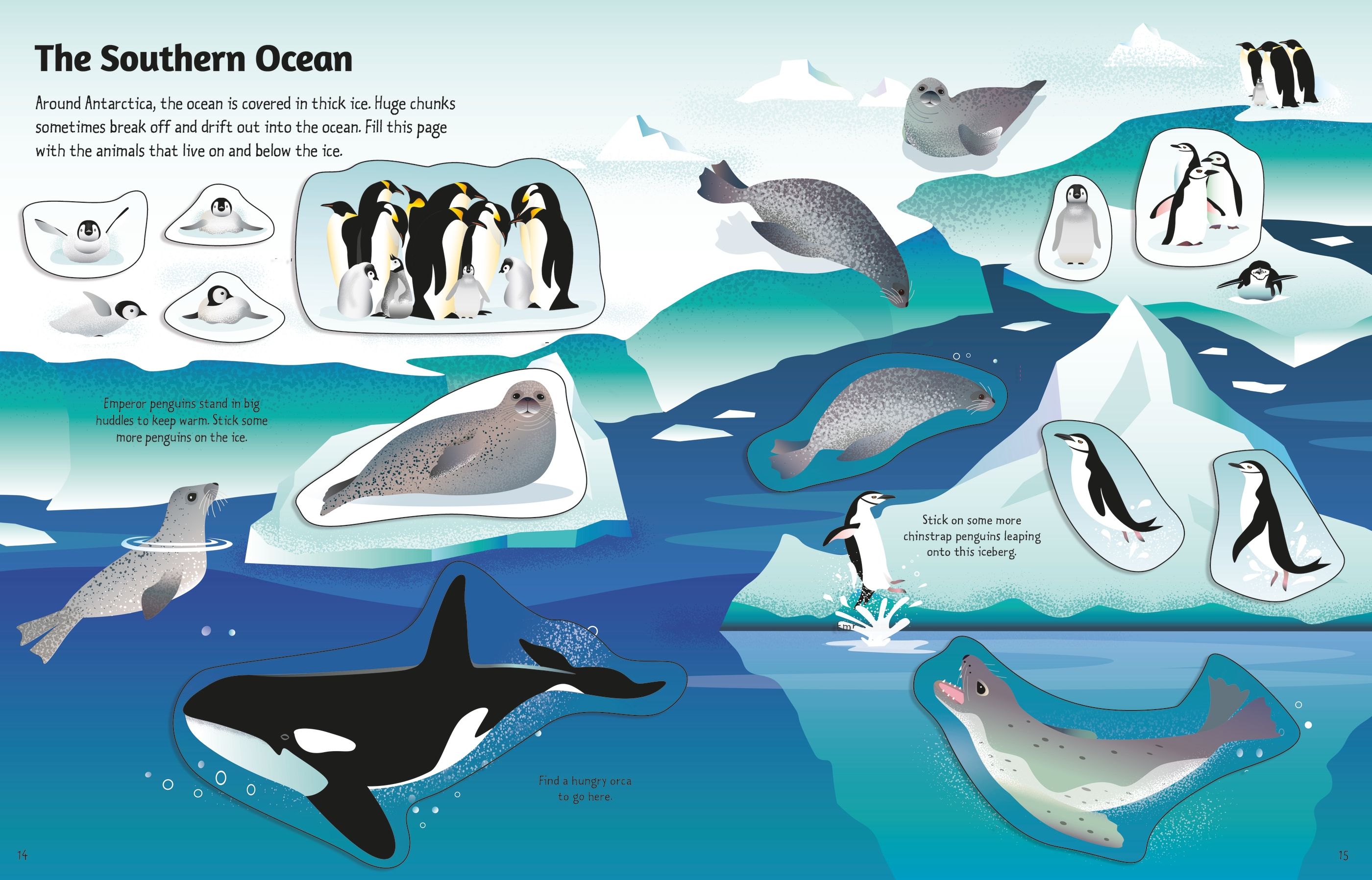 First Sticker Book Oceans