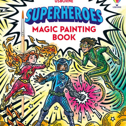 Superheroes Magic Painting Book