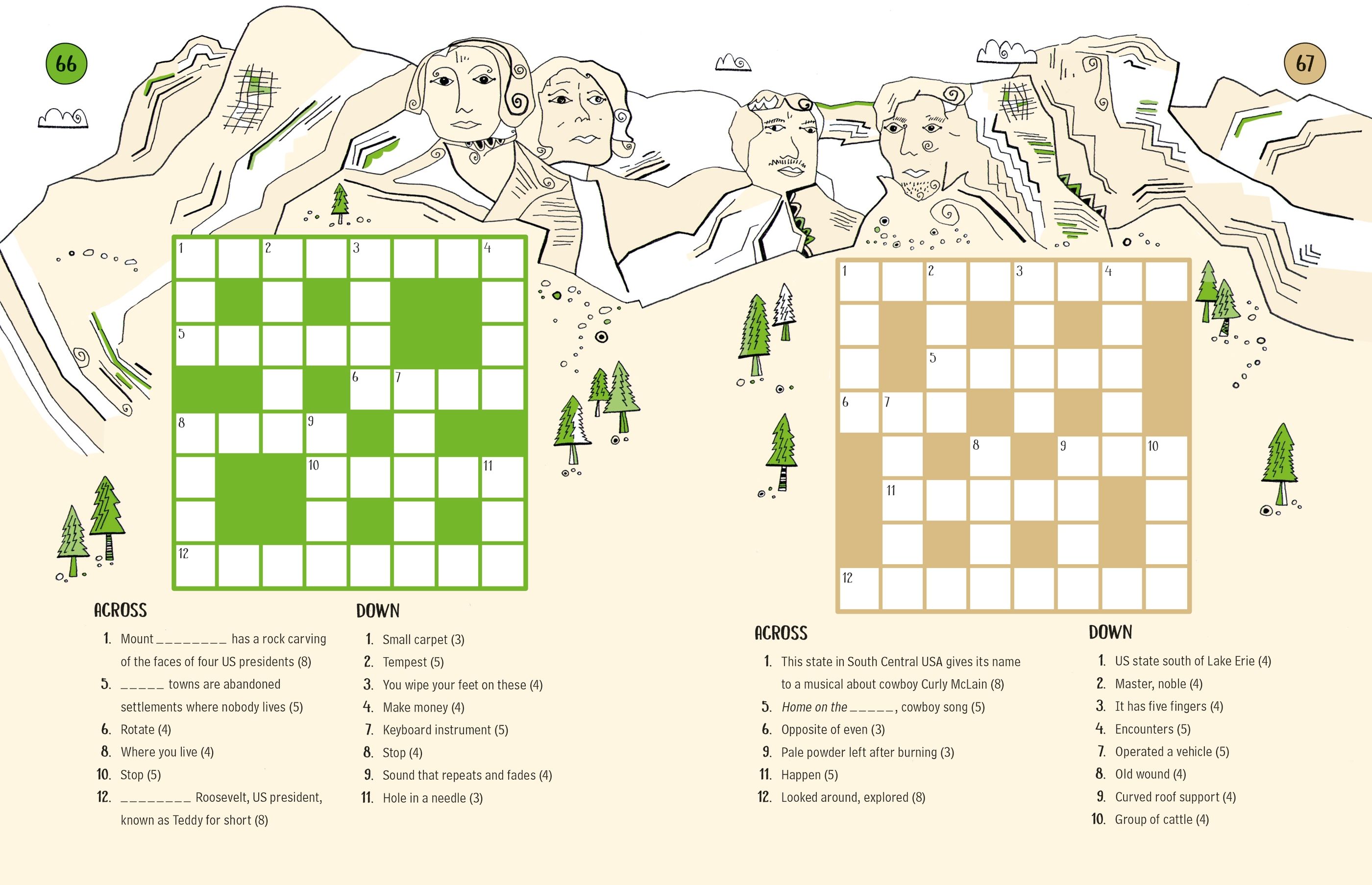100 Children's Crosswords Travel