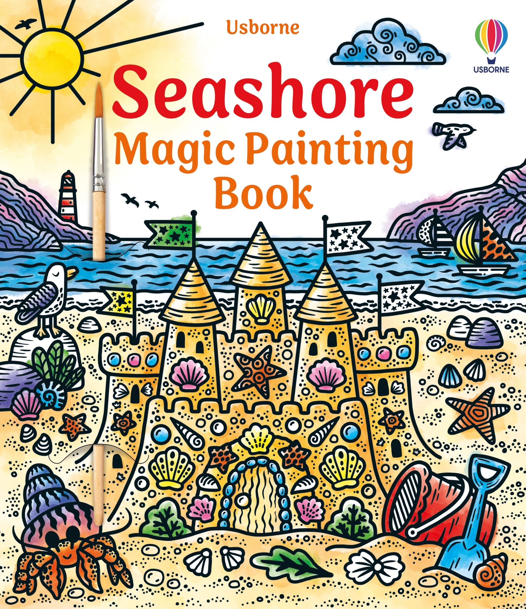 Seashore Magic Painting Book