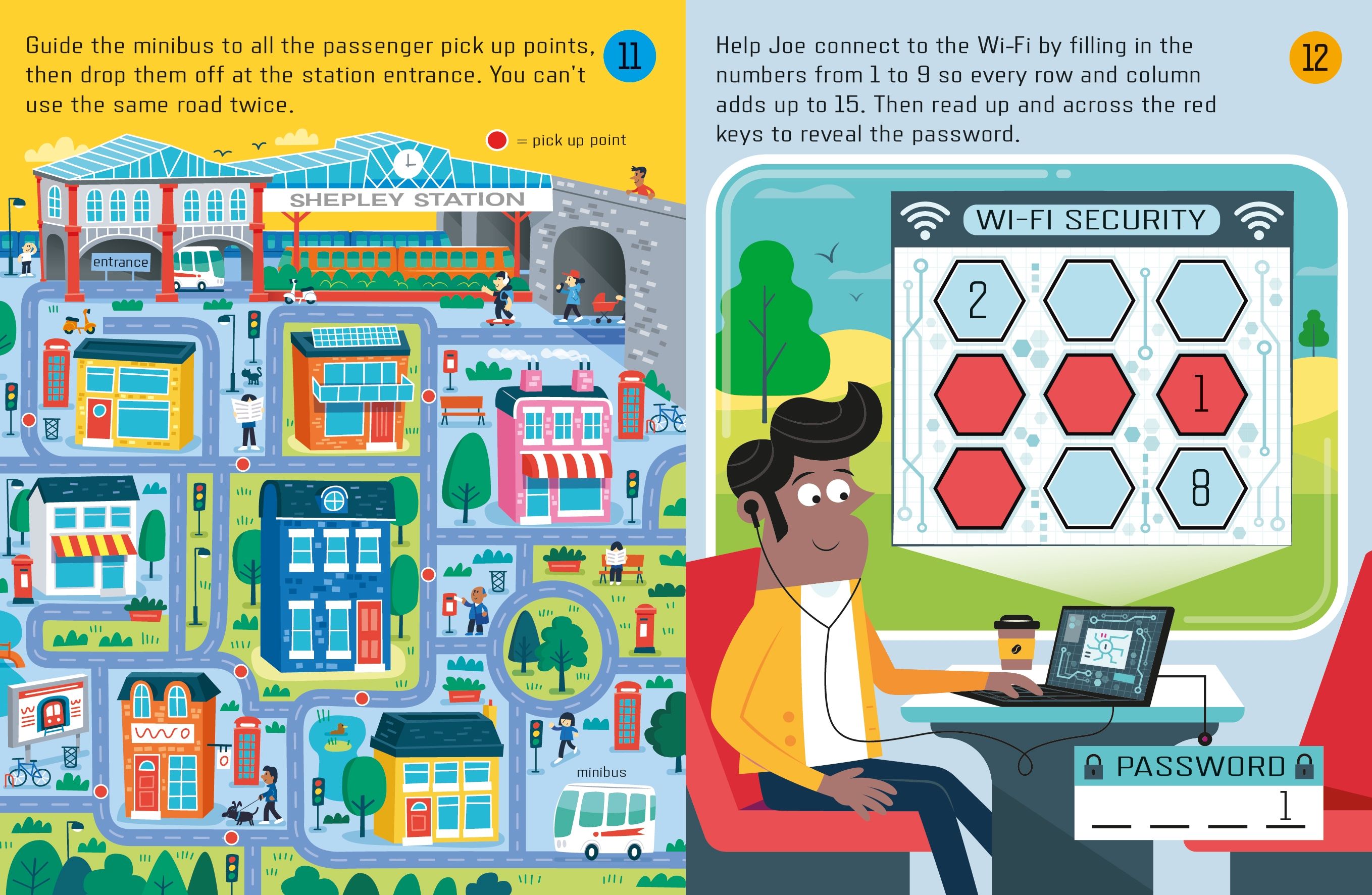 Things To Do on a Train Journey Mini Book