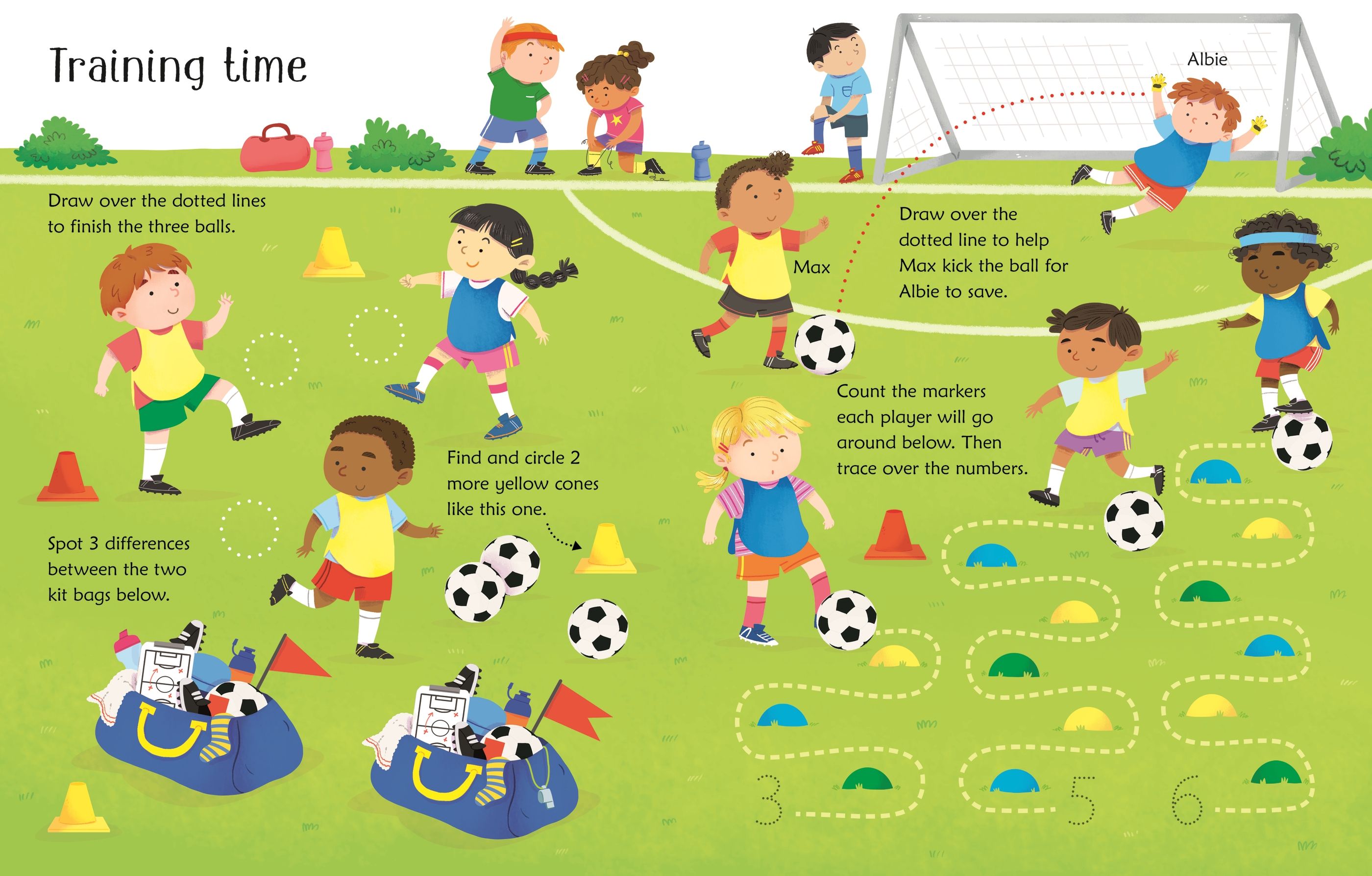 Wipe-Clean Football Activities