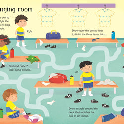 Wipe-Clean Football Activities