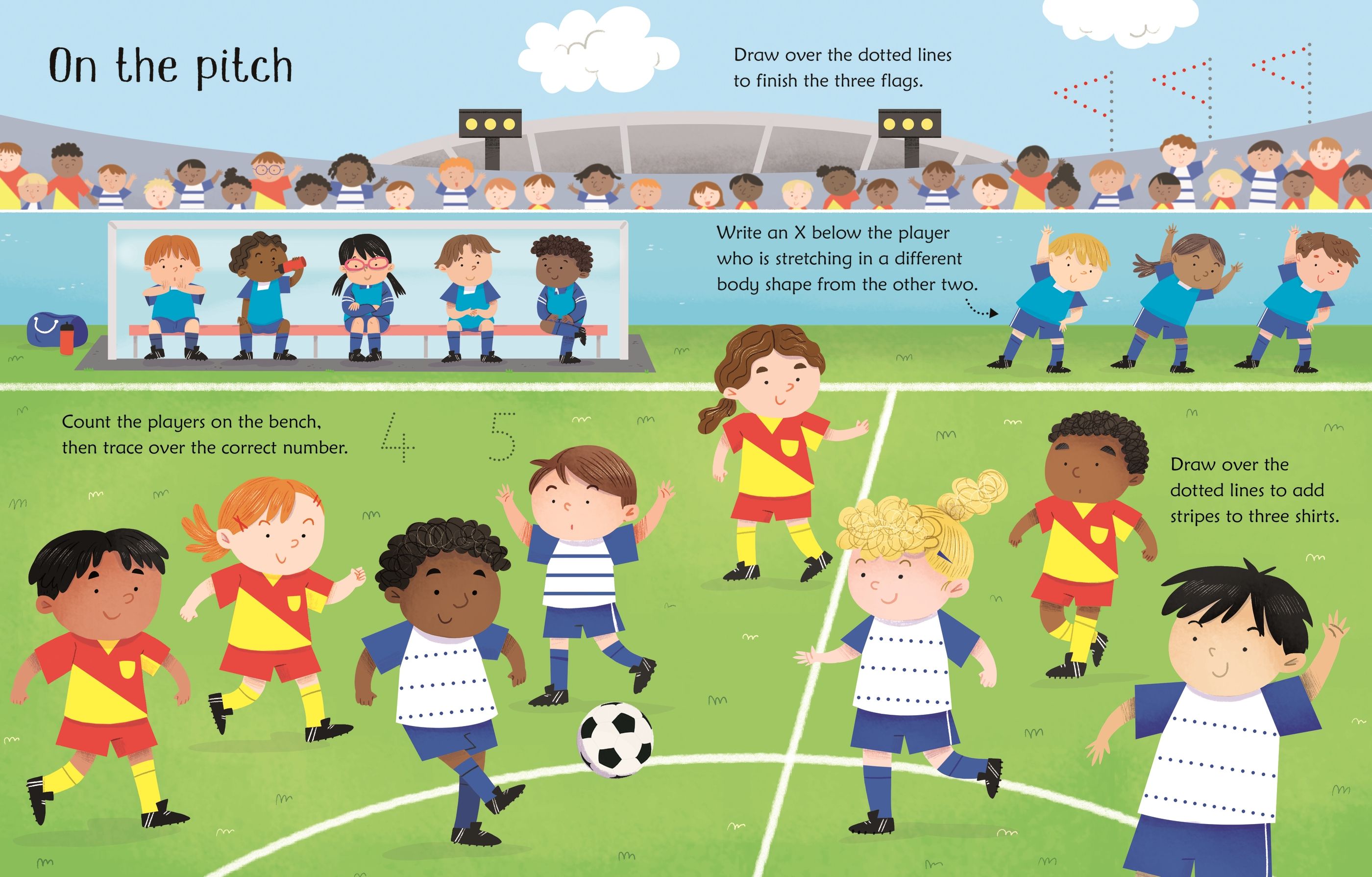 Wipe-Clean Football Activities