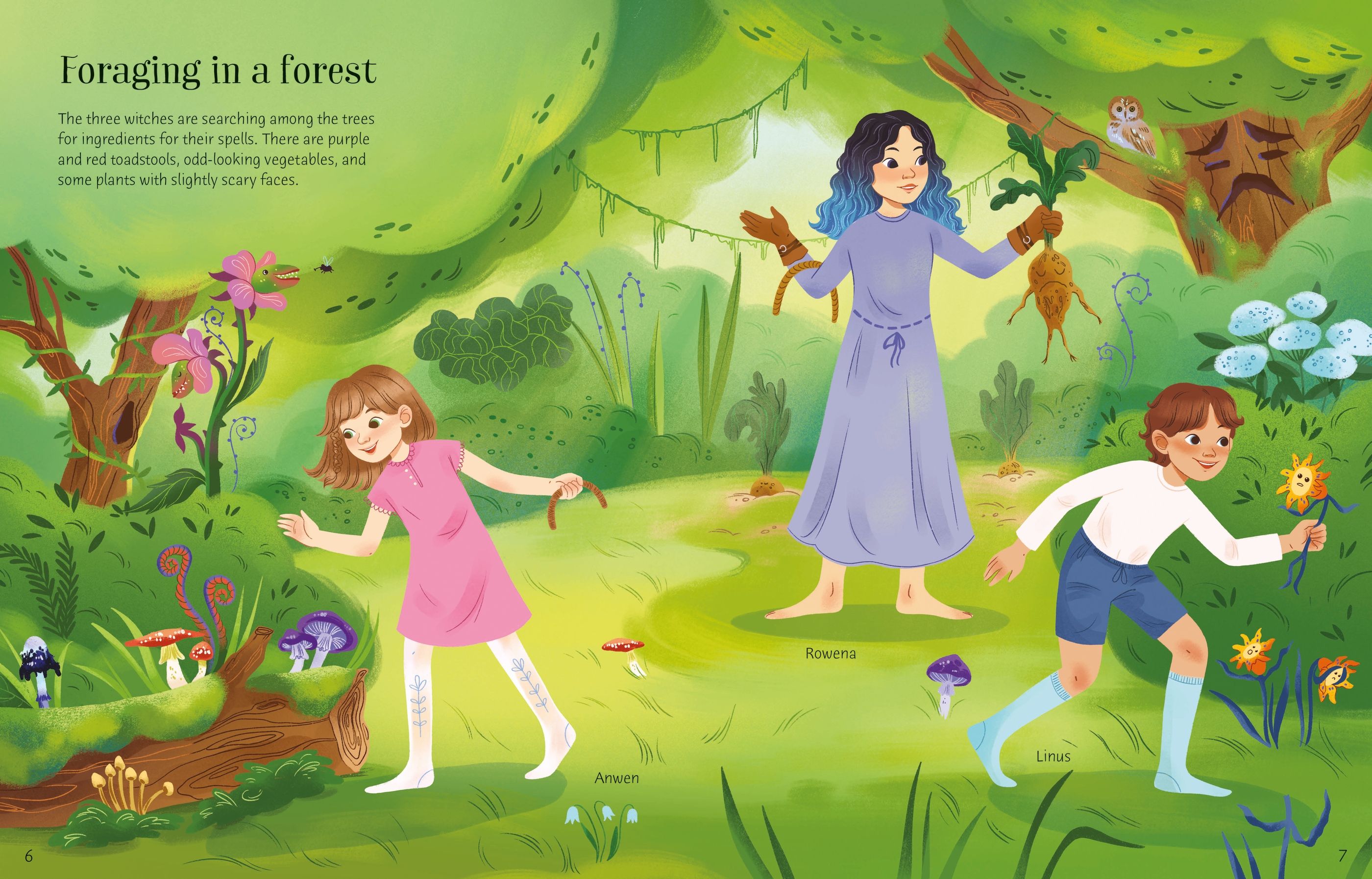 Sticker Dolly Dressing Witches and Wizards