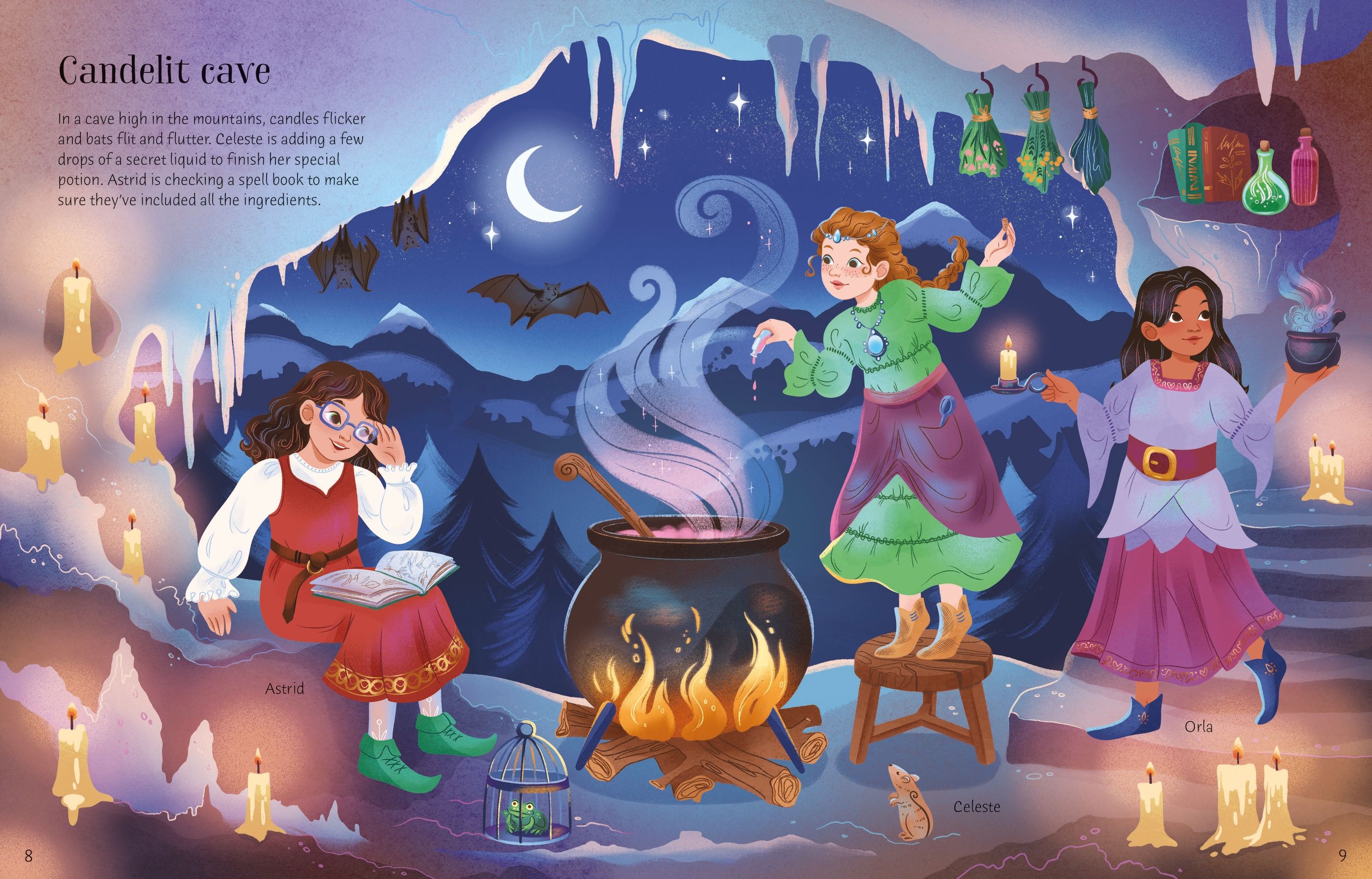 Sticker Dolly Dressing Witches and Wizards