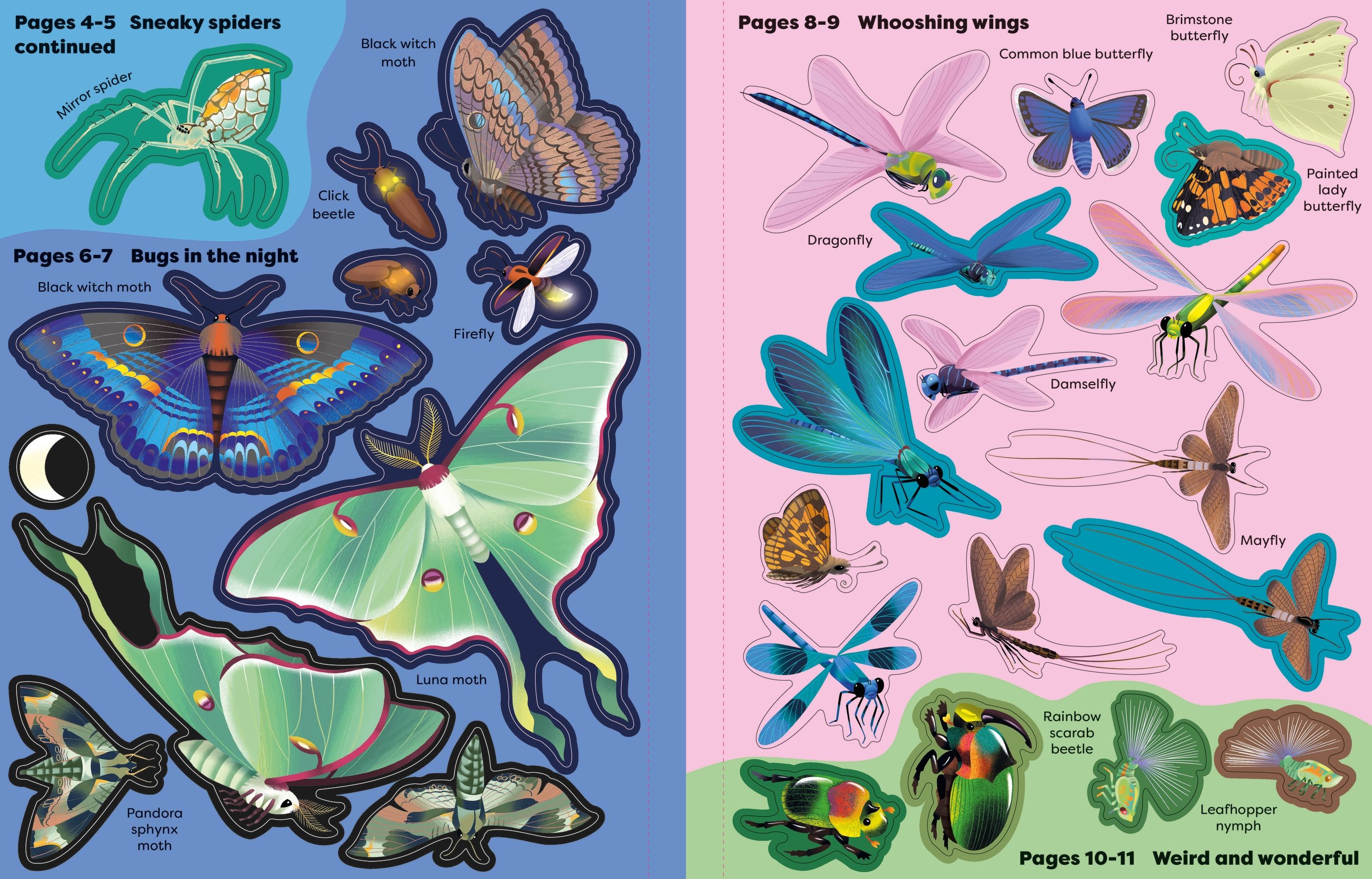 Big Sticker Book Bugs