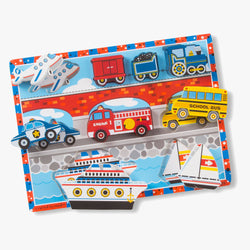 Vehicles Chunky Puzzle - 9 Pieces