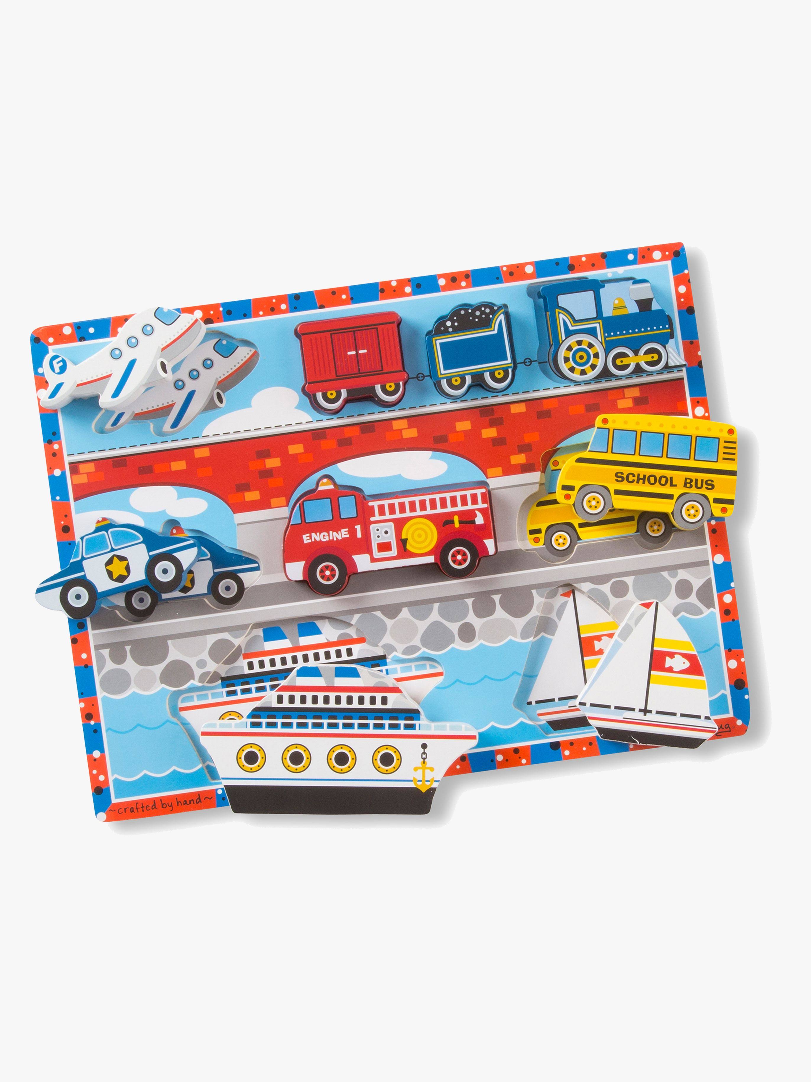 Vehicles Chunky Puzzle - 9 Pieces