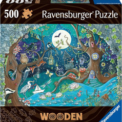 Fantasy Forest 500 PC Ravensburger Wooden Puzzle