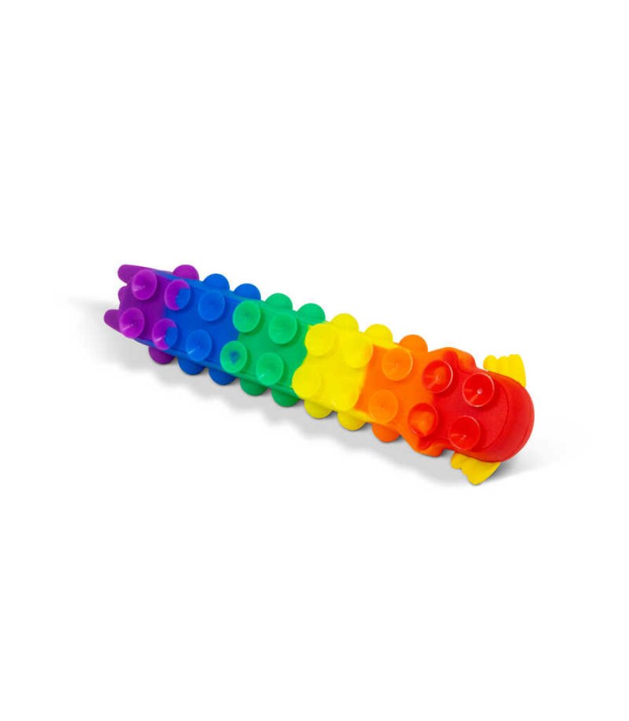 Axolotl Light Up Suction Push Popper