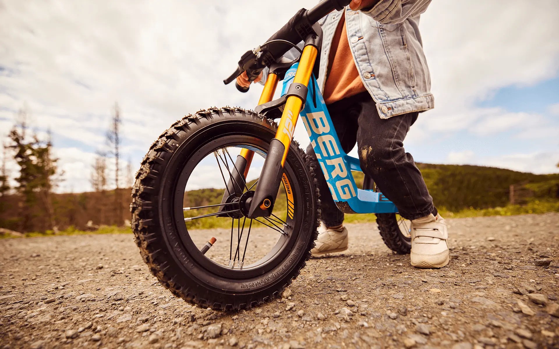 BIKY Cross Blue Handbrake