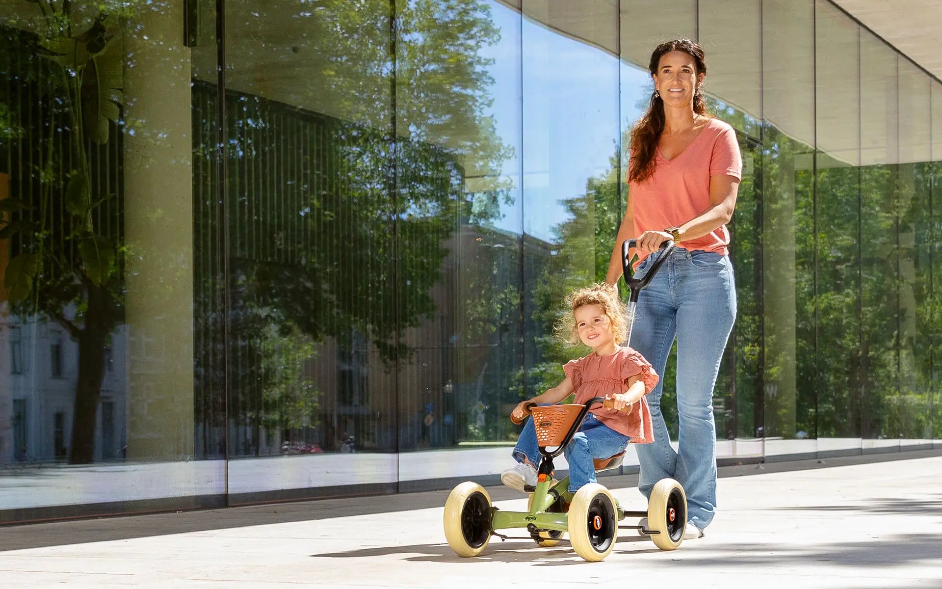 BERG Buzzy Retro 2-in-1 Green