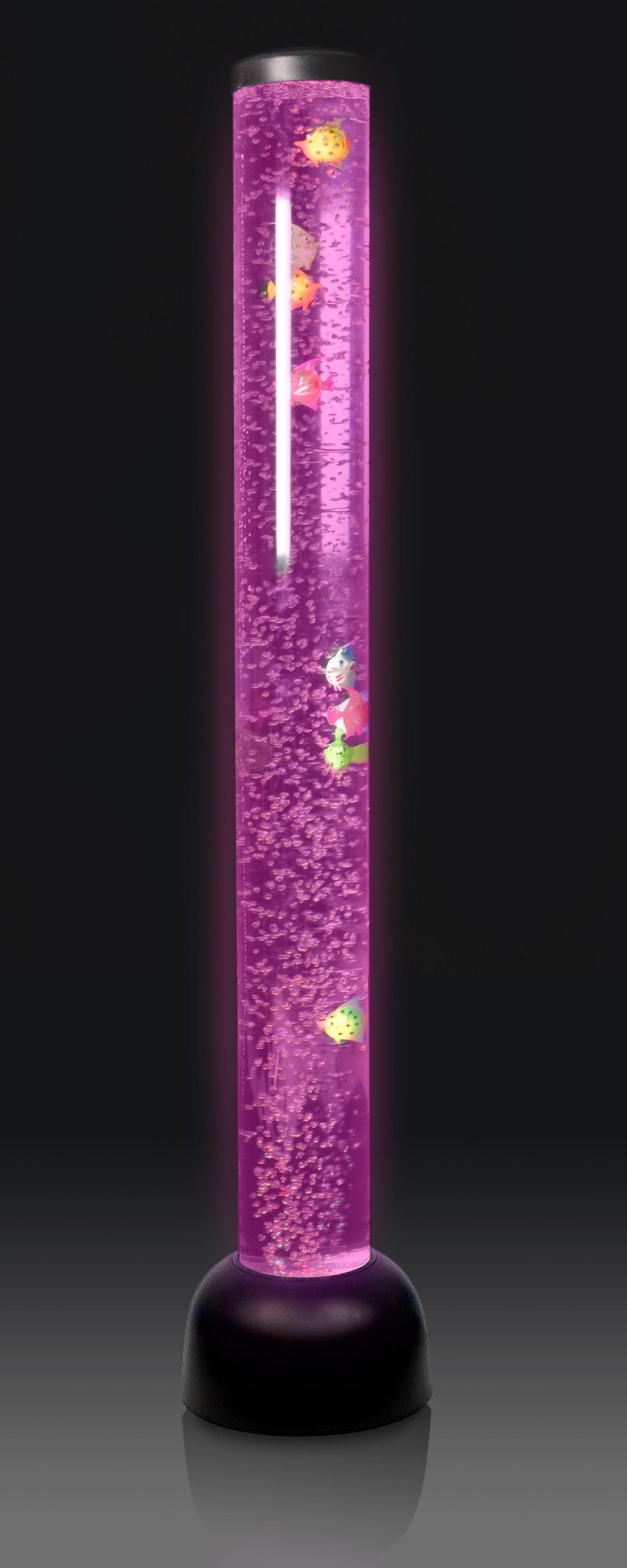 Playlearn Bubble Tube - Black with fish