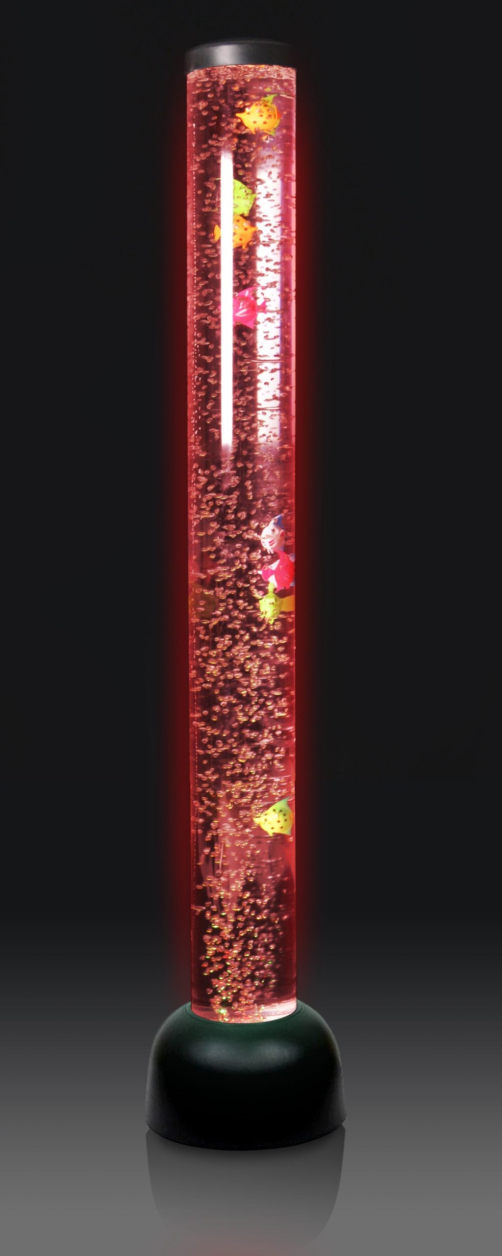 Playlearn Bubble Tube - Black with fish