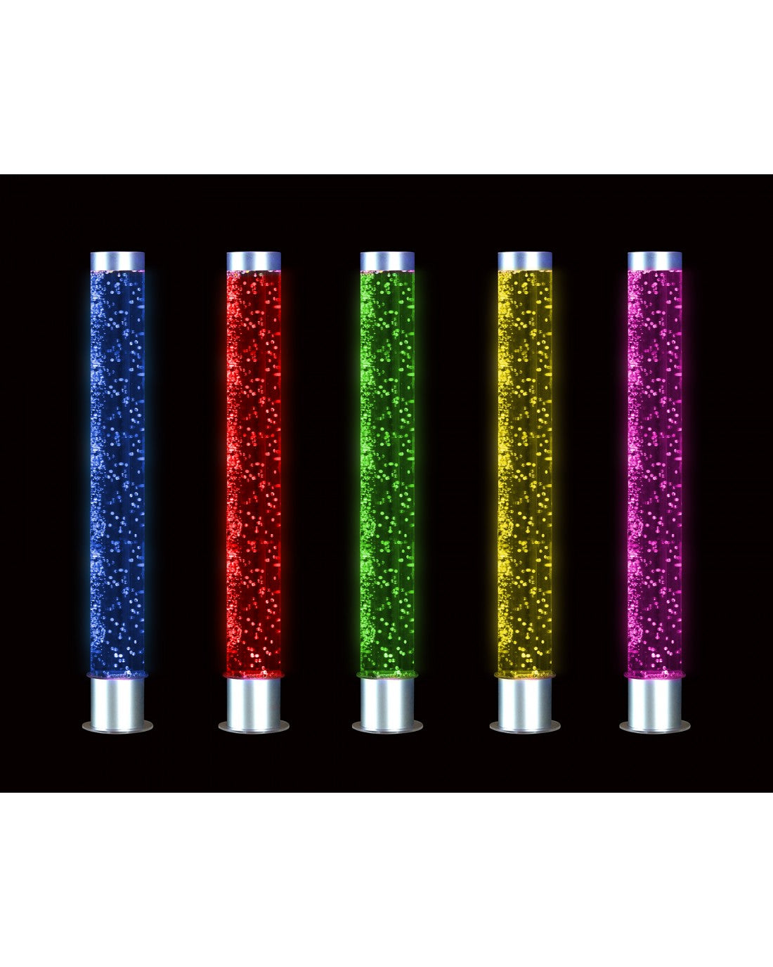 Playlearn Bubble Tube with FIsh - White