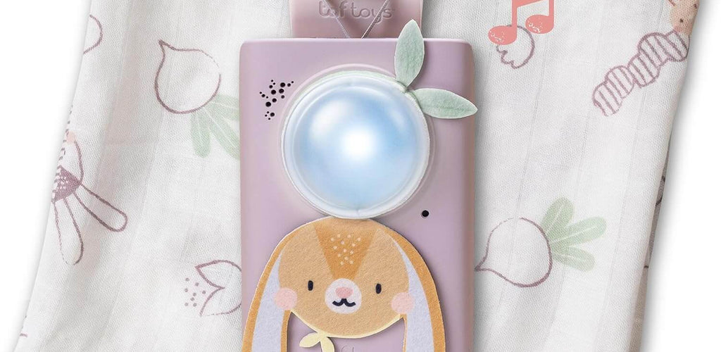 Cry Sound Machine Baby Soothing Sound Machine with Cry Activated Sensor Bunny Soother an