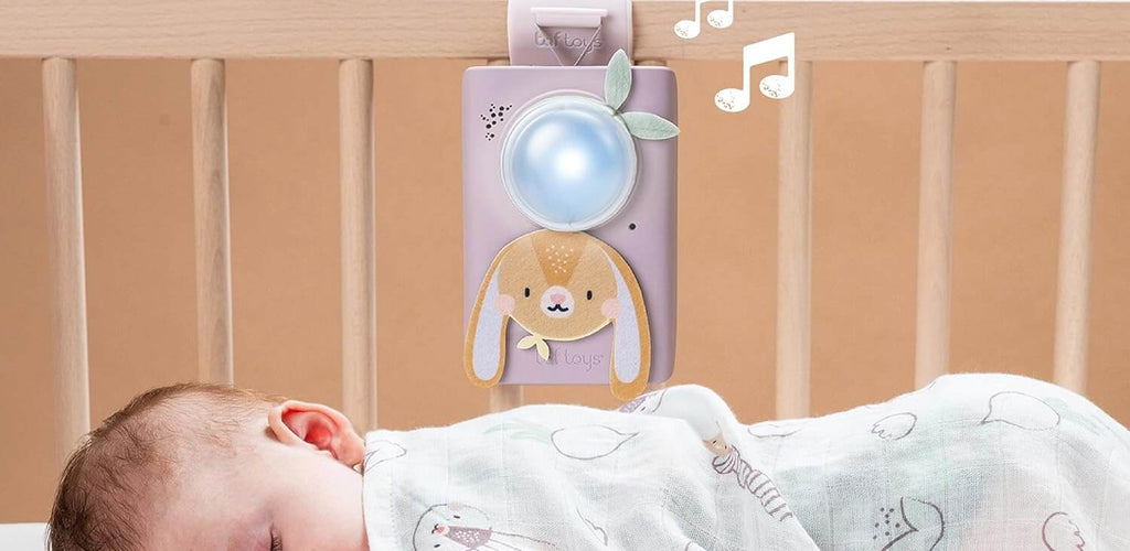 Cry Sound Machine Baby Soothing Sound Machine with Cry Activated Sensor Bunny Soother an