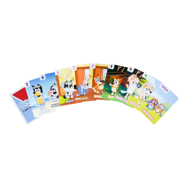 Bluey Card Games