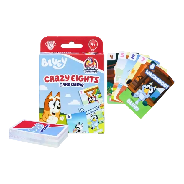 Bluey Card Games
