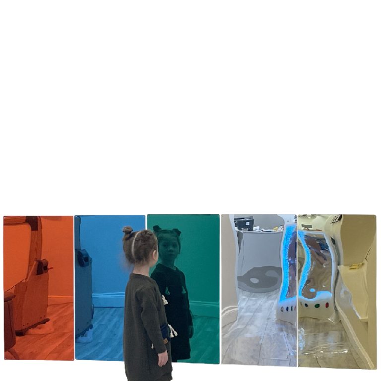 Extra Large Colorful Mirrors – 5pcs